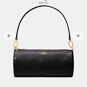Kate Spade Roulette Glazed Leather Medium Shoulder Bag